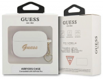 K&otilde;rvaklappide &uuml;mbris Guess For Apple Airpods Pro, valge v.