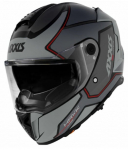 Mootorratta kiiver Axxis Hawk SV JUDGE B2, S (55-56 cm), must/hall