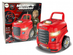 Laste t&ouml;&ouml;riistakomplekt Lean Toys Motor Master, must v./punane v.