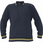 Džemper meeste Cerva Knoxfield, kollane/hall, M suurus