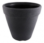 Lillepott Prosperplast D40H34, plastik, &Oslash; 40 cm, must v.