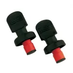 Pudelikork Pedrini Lillo, 7 cm, must v., 2 tk