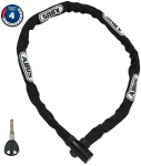 Lukk Abus Steel O Chain 4804K/110, must v., 1100 mm x 4 mm