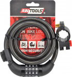 Lukk AWTools, must v., 150 mm x 12 mm