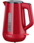 Elektriline veekeetja Bosch MyMoment, 1.7 l, punane v.