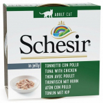 Kassi m&auml;rgtoit Schesir Jelly, kanaliha/tuunikala, 0.085 kg