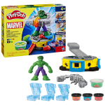 Voolimismass, koos tarvikutega Hasbro Play-Doh Smash And Squish Hulk, mitmev&auml;rviline, 142 g