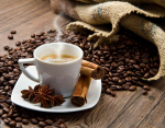 Fototapeet Artgeist Star Anise Coffee 100408-24, 309 cm x 309 cm