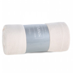 Pleed Simple, kreemjasvalge, 150 cm x 200 cm