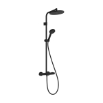Termostaatsegistiga du&scaron;ikomplekt Hansgrohe Activera S, must v.