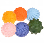 Sensoorne pall, komplekt, mitmev&auml;rviline, 6 tk