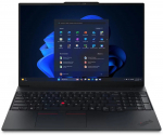 S&uuml;learvuti Lenovo ThinkPad E16 Gen 3 21SR0071PB, Intel Core Ultra 7 255H, 16 GB, 512 GB, 16 ", Intel (Integrated), must v., EN, Windows 11 pro