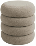 Tumba Akord Furniture Factory Snuggo Teddy, mokka brown v., 42 cm x 42 cm x 44.5 cm