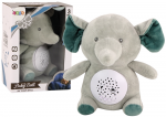 Seina- ja laeprojektor Lean Toys My Calm Doll Elephant, hall v.