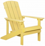 &Otilde;uetool Beliani Adirondack, kollane v., 88 cm x 75 cm x 88 cm