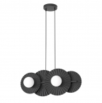Valgusti lagi Emibig Umbra, G9, 4 x 8 W, valge v./must v.