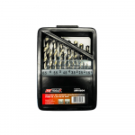 Metallist puurikomplekt AWTools AW41204, metall/teras/plast, hss-g, silindriline, 1-10 mm x 22 cm