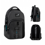 Kooli seljakott K26-2578M-3, hall v., 29 cm x 17 cm x 42 cm