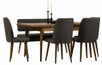 S&ouml;&ouml;gitoa komplekt Kalune Design Vina, p&auml;hklipuu v./antratsiit v.