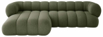 Nurgadiivan Cosmopolitan Design Koge Eden 12, roheline v., vasak, 165 x 270 cm x 70 cm