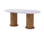 S&ouml;&ouml;gilaud Kalune Design Milas, pruun v./valge v., 180 cm x 90 cm x 77 cm