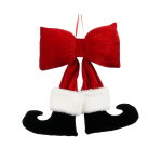 Dekoratsioon Mica Santa legs 1199527, 23 cm, mitmev&auml;rviline