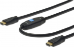 Juhe Assmann AK-330118-100-S Cable HDMI to HDMI HDMI 19 pin male, HDMI 19 pin female, 10 m, must v.