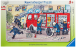 Pusle Ravensburger Fire brigade 063215, 25 cm x 14.5 cm, 15 tk, mitmev&auml;rviline