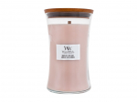 K&uuml;&uuml;nal, l&otilde;hna WoodWick Vanilla&Sea Salt, 120 h, 609.5 g, Pruun v.