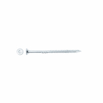 Puidukruvi, universaalsed Forte Tools, 5 x 80 mm, valge, 8 tk