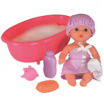 Beebinukk Happy Friend Mathilde Bathtub Fun 504207, 25 cm, mitmev&auml;rviline