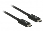 Laadimisjuhe Delock 84847, USB-C, 200 cm, must v.