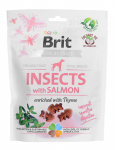Koeramaius Brit Care Crunchy Cracker Insects with Salmon, l&otilde;he, 0.2 kg