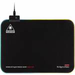 Hiirematt Kruger&Matz KM0766, 35 cm x 25 cm x 0.3 cm, must v.