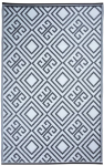 Vaip Esschert Design Graphic OC12, valge v./must v., 186 cm x 120 cm