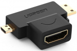 Adapter Ugreen 20144 HDMI, HDMI Mini, must v.