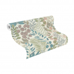 Tapeet Rasch Salsa 465310, vin&uuml;&uuml;l, valge v.