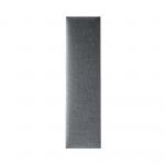 Dekoratiivne tekstiilist seinapaneel Mollis Basic Grey, 60 cm x 15 cm x 3.7 cm