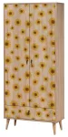 Riidekapp Kalune Design City Seed, mitmev&auml;rviline, 45 cm x 80 cm x 190 cm
