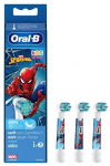 Elektrilise hambaharja otsik Oral-B Spider-Man, sinine v./valge v., 3 tk