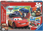 Pusle 3in1 Ravensburger Cars 2 092819, 21 cm x 21 cm, 147 tk, mitmev&auml;rviline