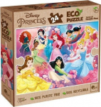 Pusle Lisciani Disney Princess 304-91829, 25 cm x 25 cm, 24 tk, mitmev&auml;rviline