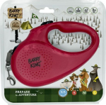 Automaatne jalutusrihm Barry King 17100, punane v., XS, 3m