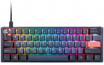 Klaviatuur Ducky One 3 Cosmic One 3 Cosmic Blue Mini Cherry MX Speed Silver, Inglise (US), must/punane
