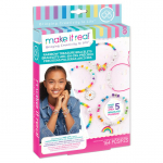 Ehete valmistamise komplekt Make It Real Rainbow Treasure Bracelets, mitmev&auml;rviline