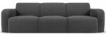 Diivan Micadoni Home Molino MIC_3S_101_F1_MOLINO7, tumehall v., 95 x 235 cm x 72 cm