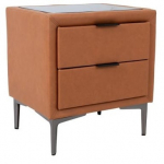 &Ouml;&ouml;kapp Home4you Lena 28858, pruun v., 54 cm x 41 cm x 50.5 cm