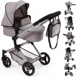 Nukuk&auml;ru Bayer Vario Combi Dolls Pram, hall v.