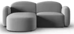 Nurgadiivan Micadoni Home Blair Velvet, helehall v., vasak, 194 x 155 cm x 80 cm