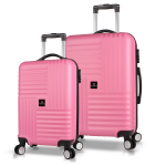 Kohvrite komplekt My Valice Plekopbe, roosa, 70 l, 26 x 44 x 67 cm